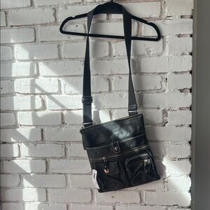 Classic Black Crossbody women’s messenger Bag